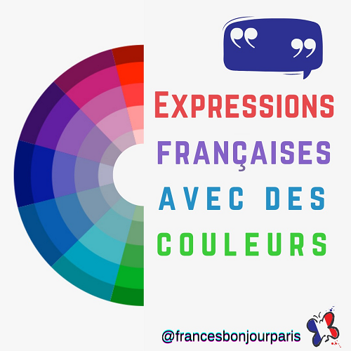 Expressões francesas com cores